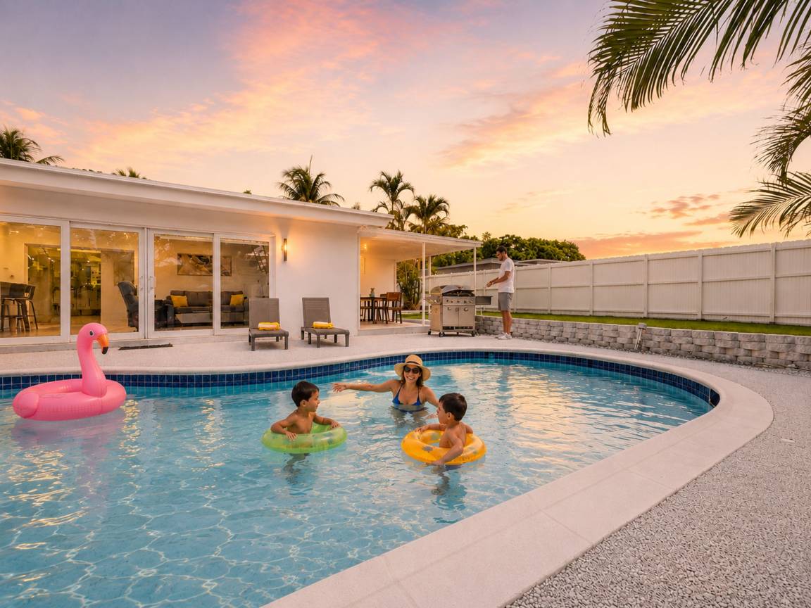 213 M² Ferienwohnung ∙ 3 Schlafzimmer ∙ 10 Gäste - Fort Lauderdale