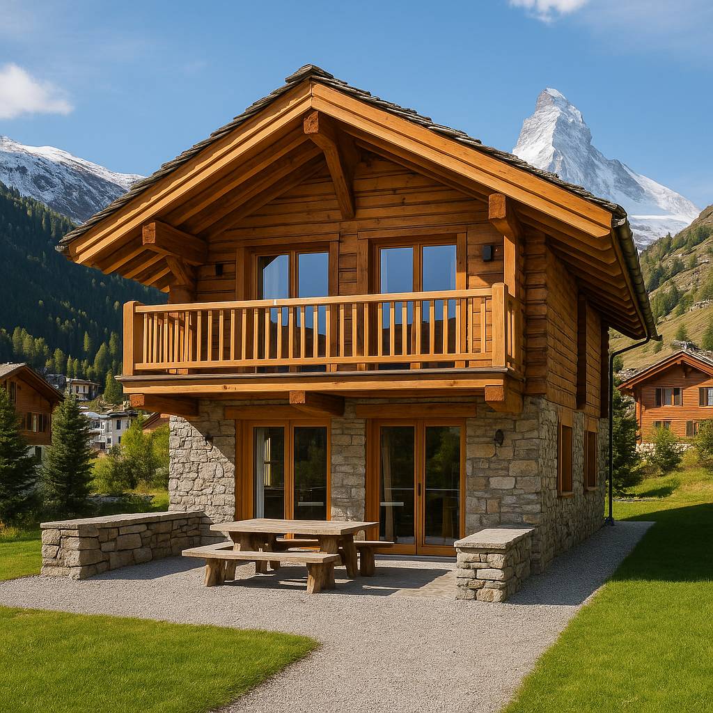 180 m&sup2; Chalet 4 Schlafzimmer 9 G&auml;ste
