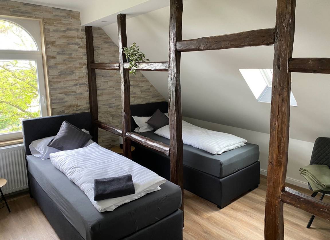 16 m&sup2; Privatzimmer 1 Schlafzimmer 2 G&auml;ste