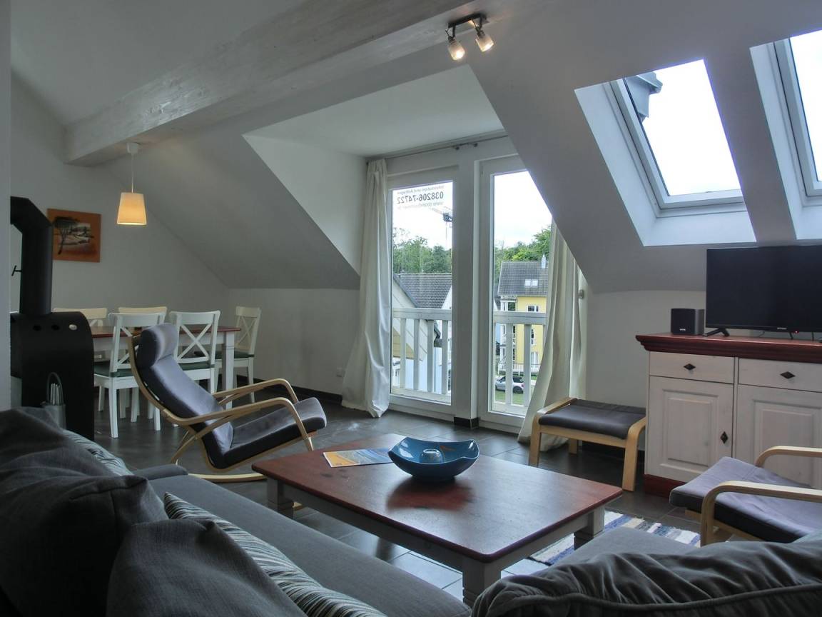 115 M² Ferienwohnung ∙ 3 Schlafzimmer ∙ 8 Gäste - Graal-Müritz