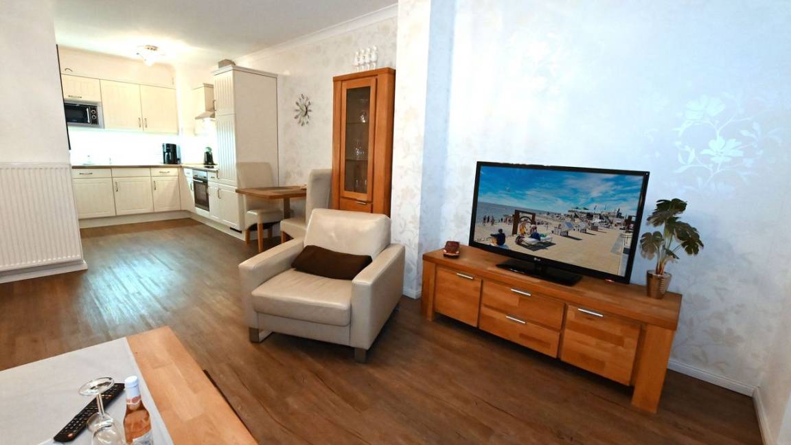 58 M² Ferienwohnung ∙ 1 Schlafzimmer ∙ 2 Gäste - Büsum