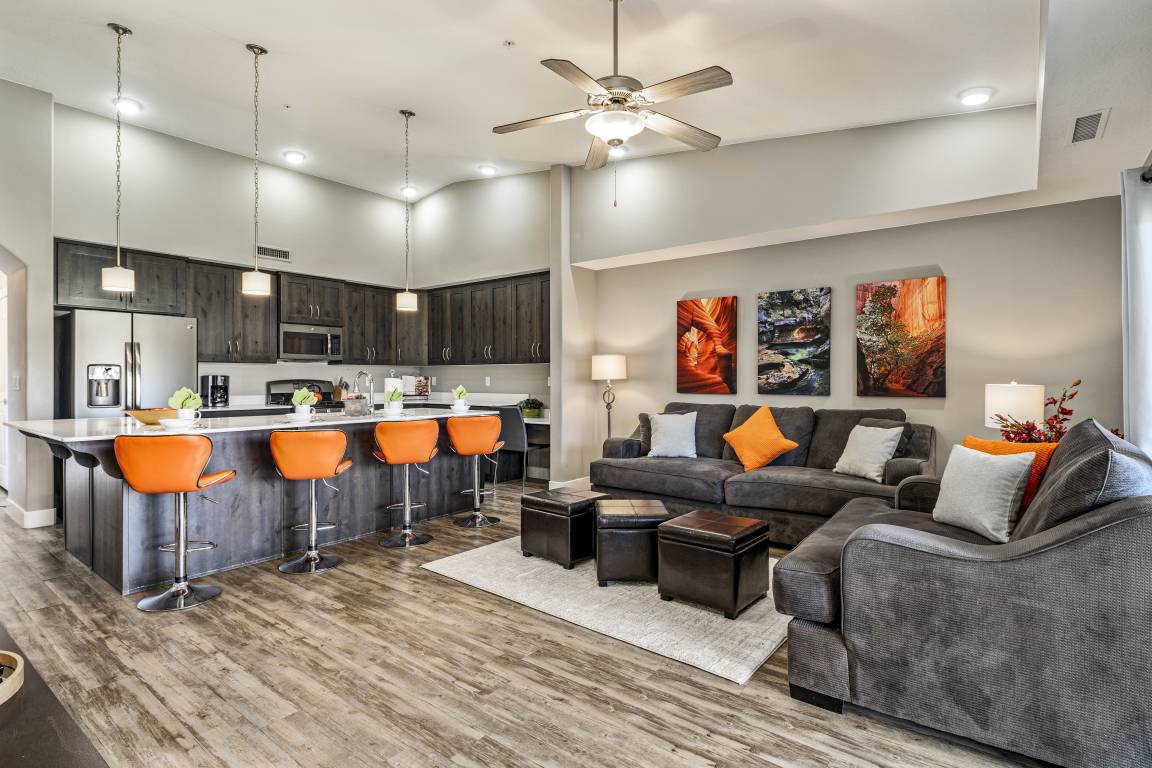102 M² Condo ∙ 3 Bedrooms ∙ 8 Guests - St. George, UT