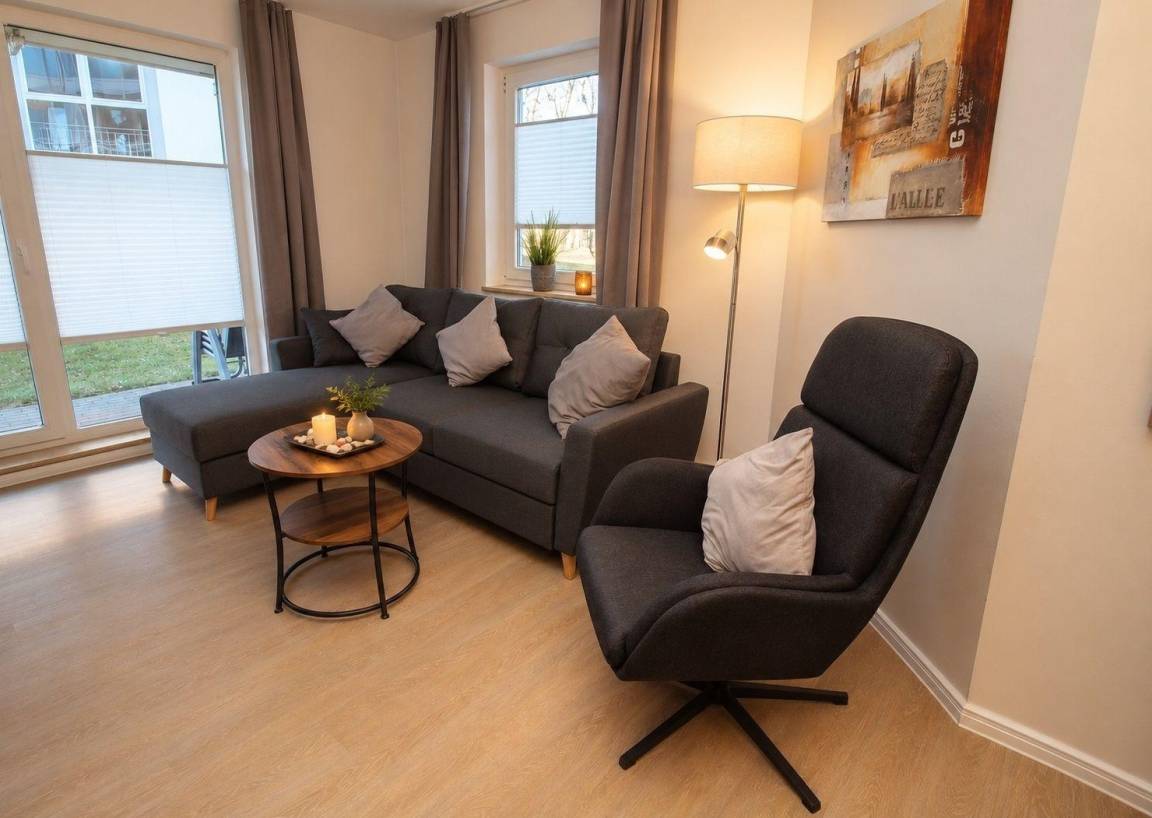 40 m&sup2; Ferienwohnung 1 Schlafzimmer 4 G&auml;ste