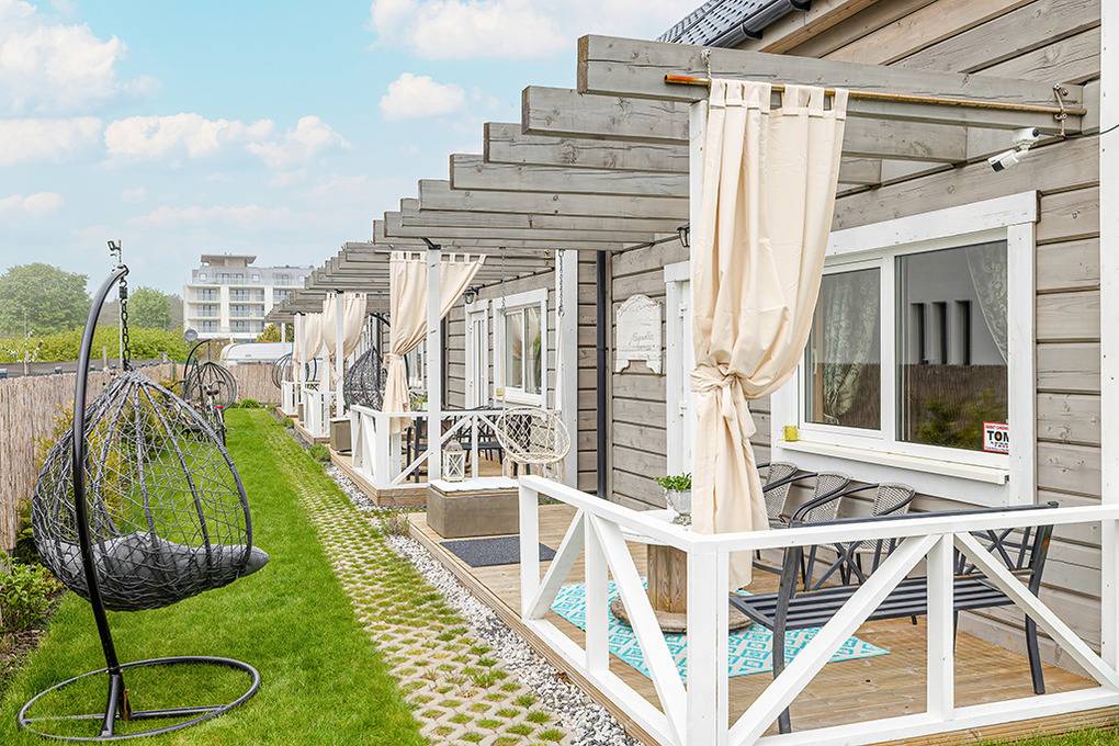 60 m&sup2; Ferienhaus 2 Schlafzimmer 6 G&auml;ste