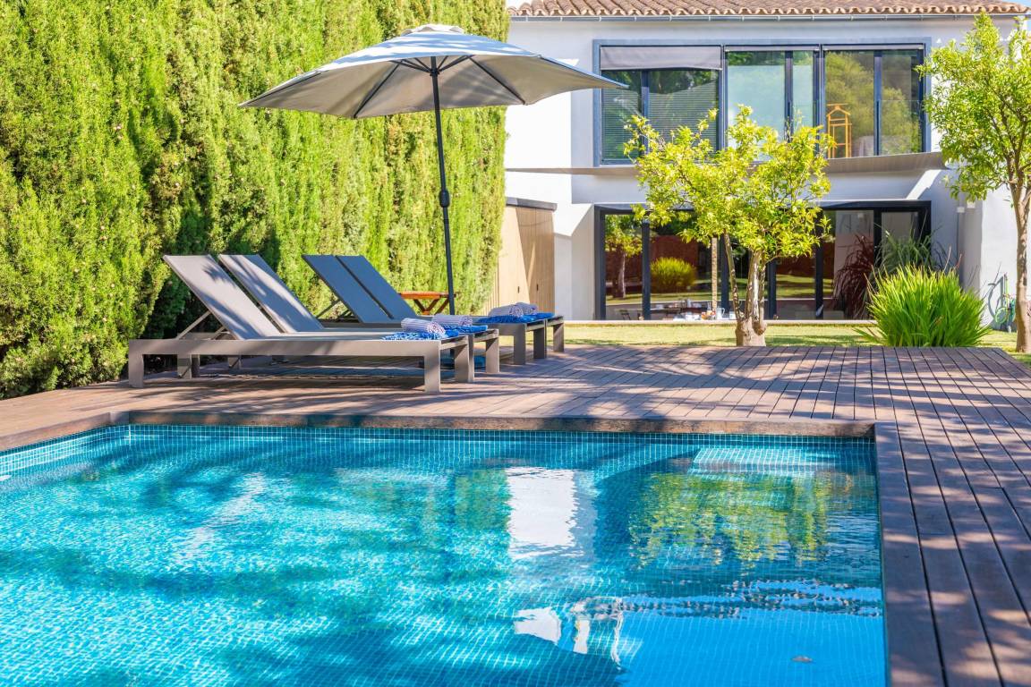 Hauptansicht vom Ferienwohnung: CAN CABRIT - Villa with private pool in Alaró. Free WiFi