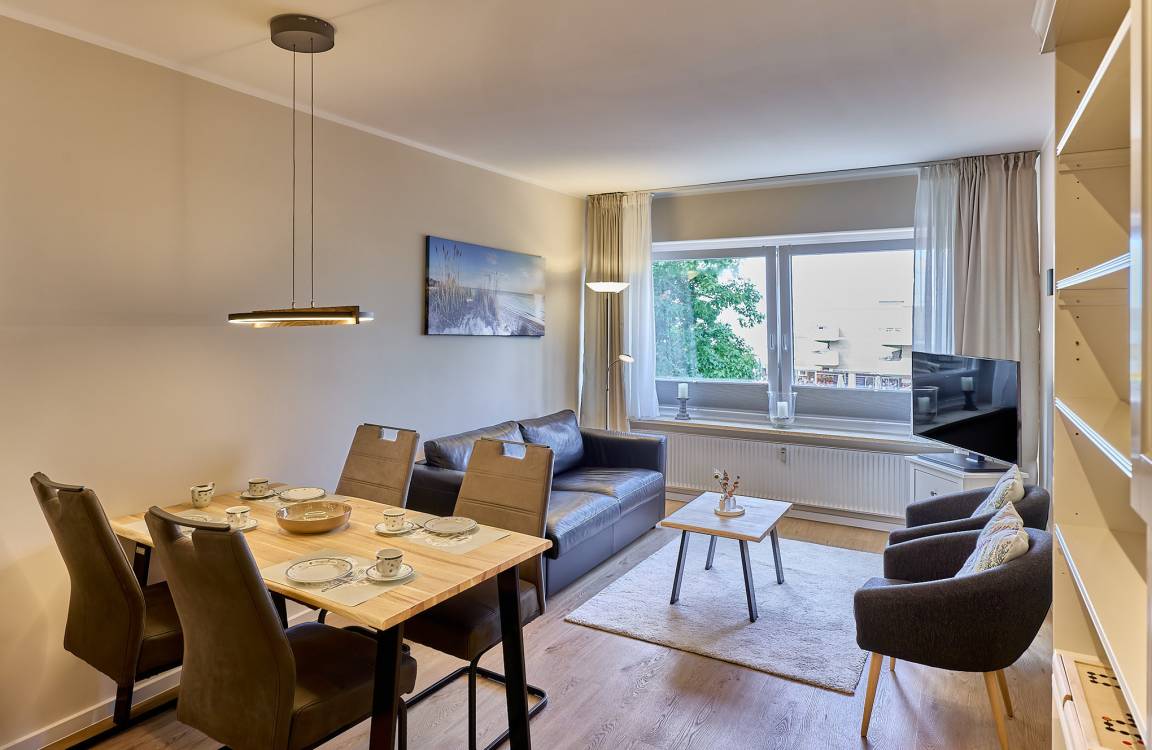 55 m&sup2; Ferienwohnung 2 Schlafzimmer 4 G&auml;ste