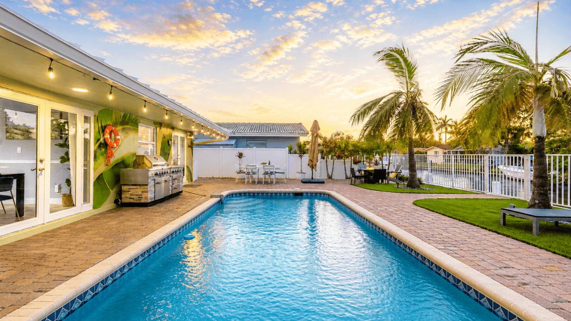 170 M² House ∙ 4 Bedrooms ∙ 8 Guests - Fort Lauderdale