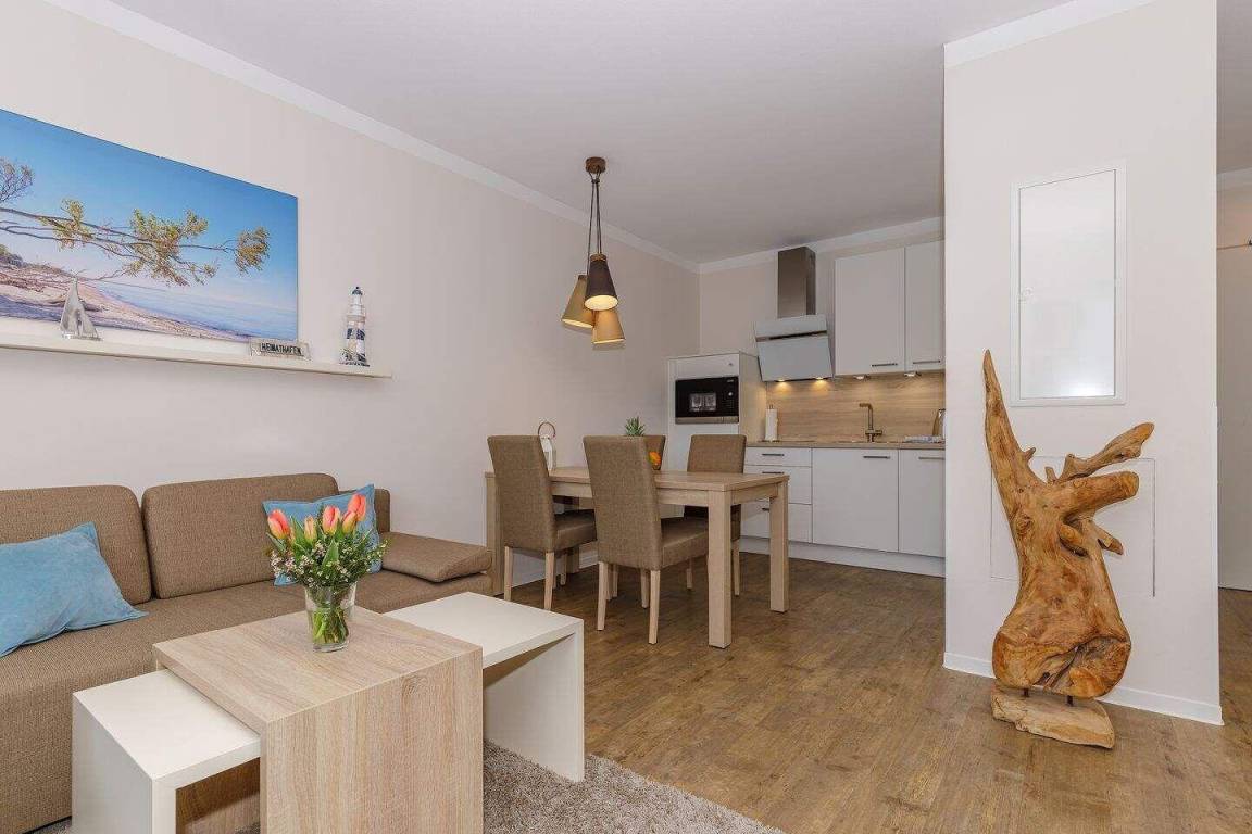49 M² Ferienwohnung ∙ 1 Schlafzimmer ∙ 4 Gäste - Bad Doberan