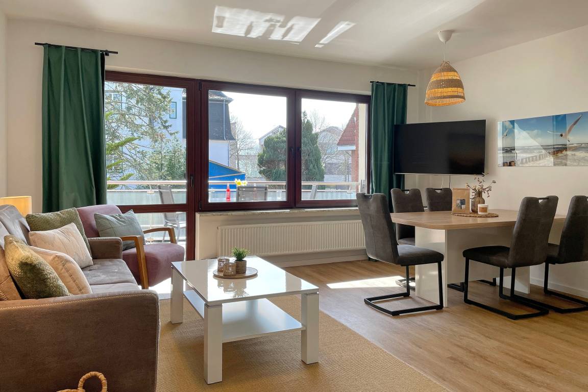 63 m&sup2; Ferienwohnung 2 Schlafzimmer 4 G&auml;ste