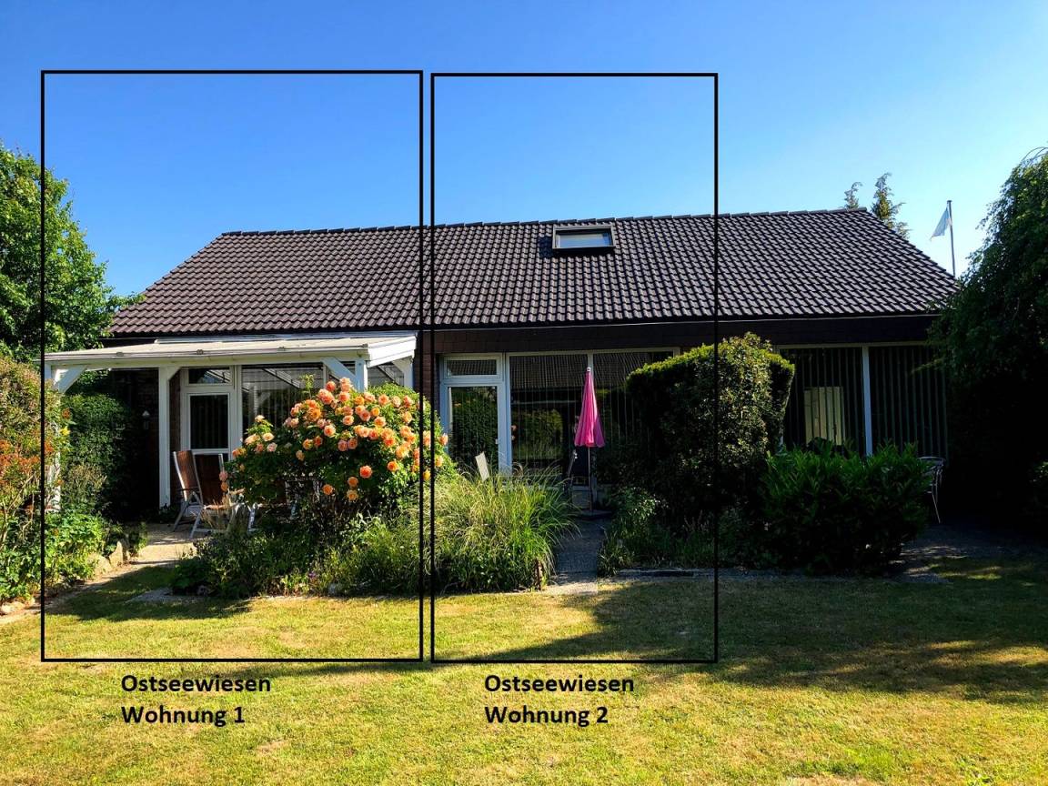 68 M² Ferienwohnung ∙ 2 Schlafzimmer ∙ 4 Gäste - Hohwacht (Ostsee)