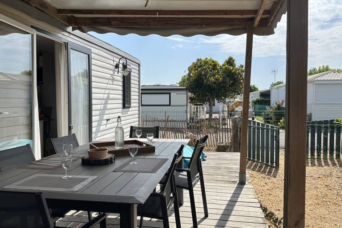 40 M² Chalet ∙ 3 Habitaciones ∙ 6 Huéspedes - Gujan-Mestras