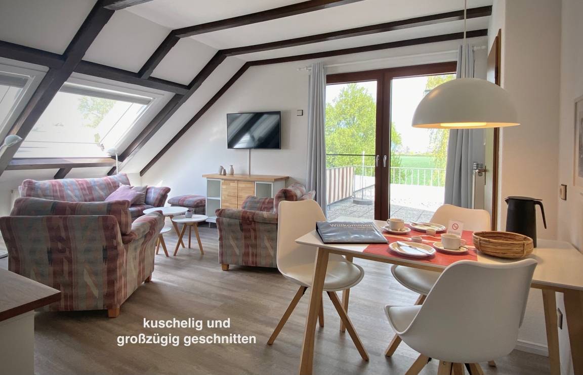35 m² Ferienwohnung ∙ 1 Schlafzimmer ∙ 2 Gäste – Bild 1