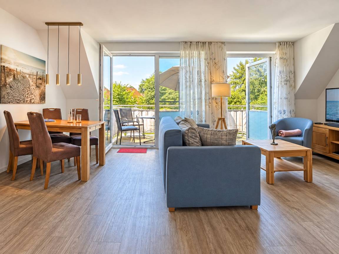 72 m&sup2; Ferienwohnung 2 Schlafzimmer 4 G&auml;ste