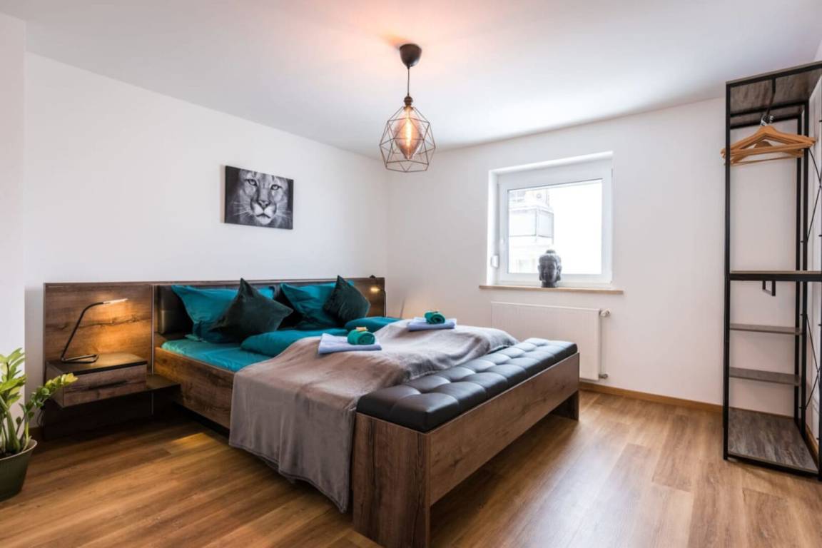 55 M² Apartment ∙ 1 Bedroom ∙ 4 Guests - Augsburg
