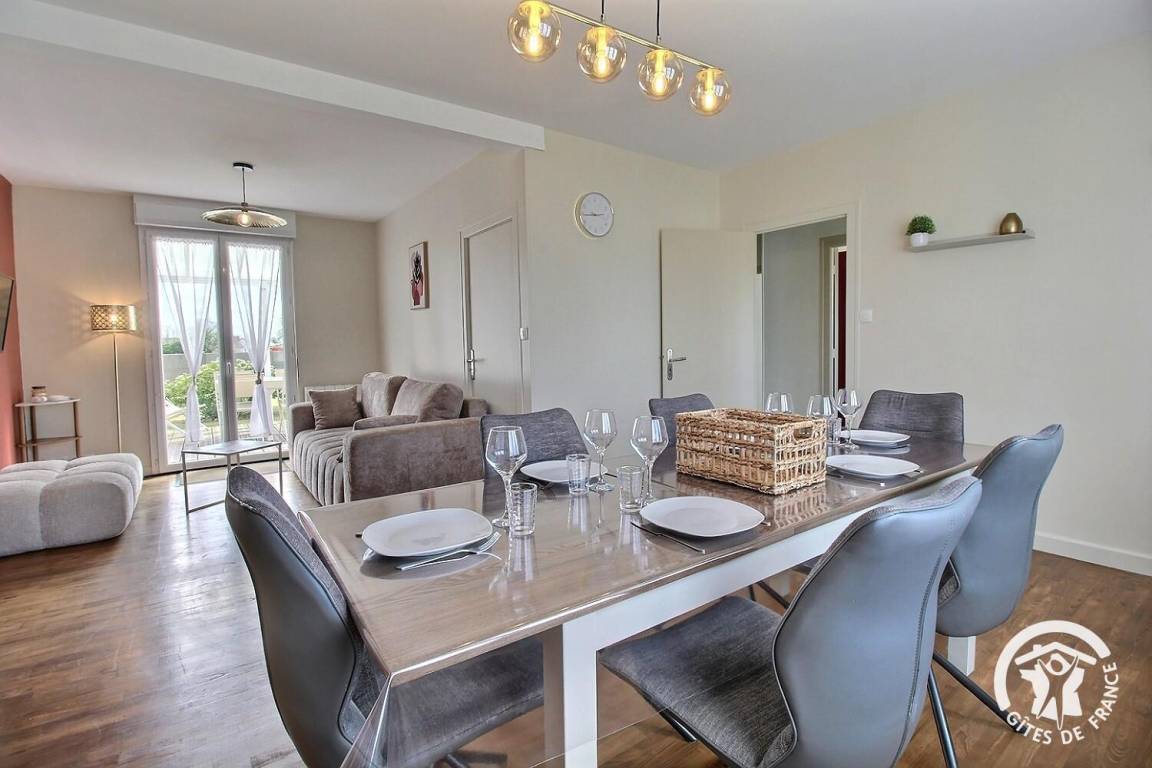 70 m² Gîte ∙ 3 Schlafzimmer ∙ 6 Gäste – Bild 6