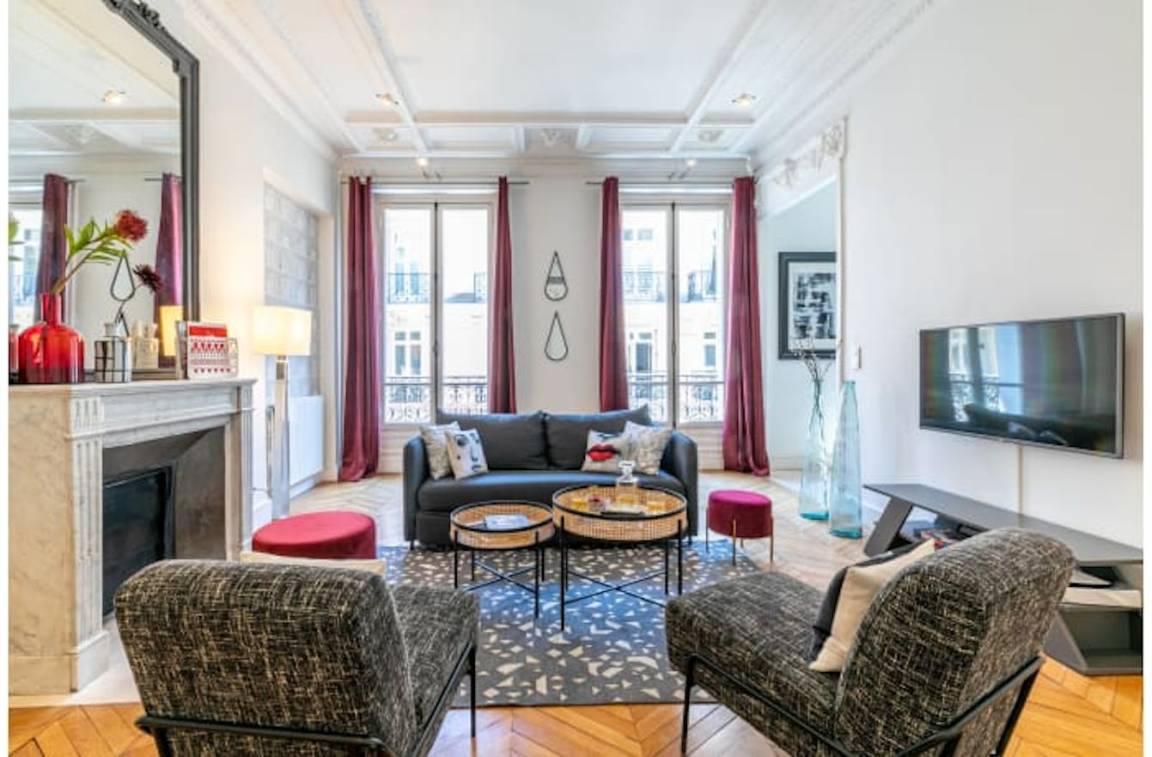 113 M² Appartement ∙ 2 Chambres ∙ 4 Personnes - Paris 8e Arrondissement