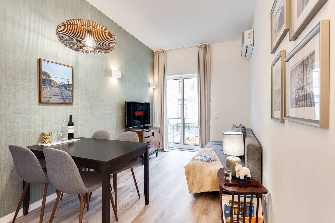 40 M² Apartamento ∙ 1 Habitación ∙ 4 Huéspedes - Oporto