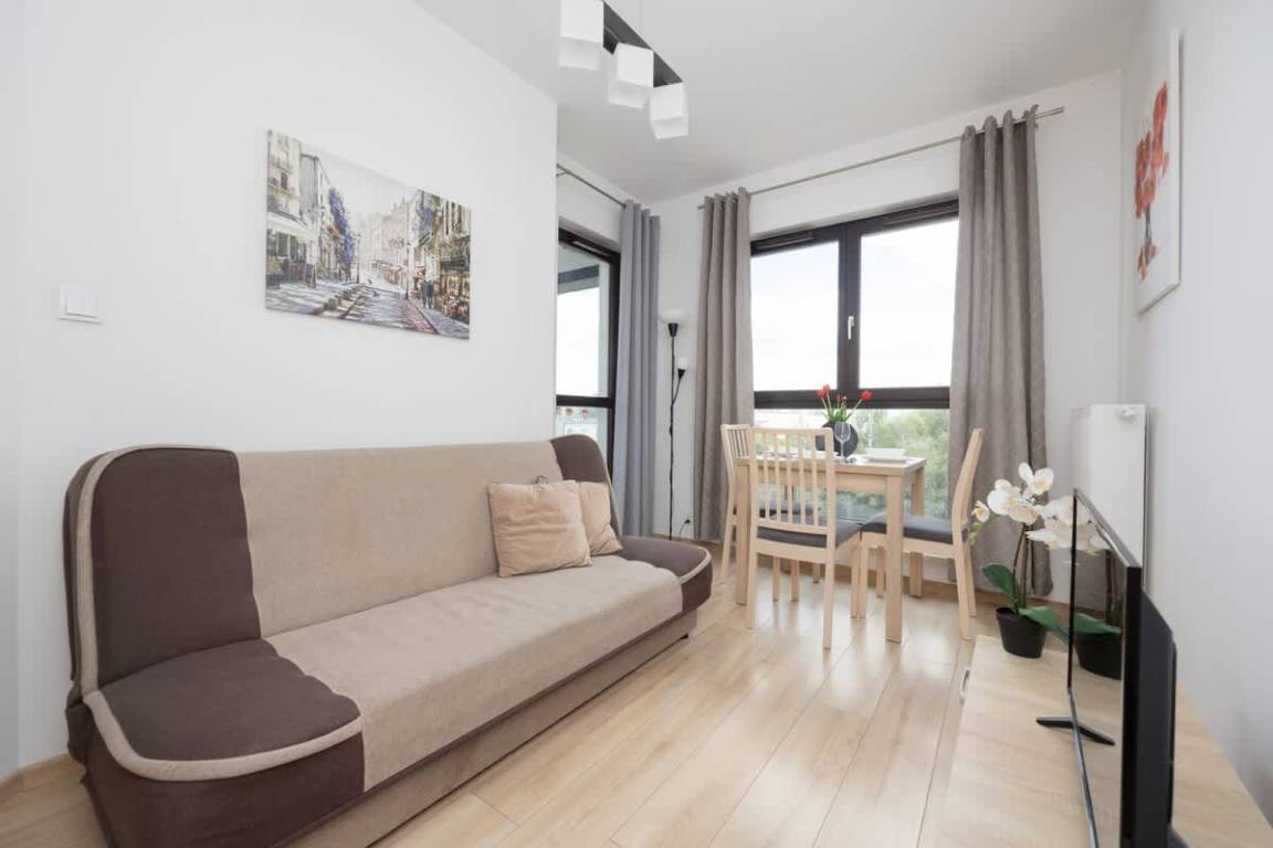 32 M² Apartment ∙ 2 Bedrooms ∙ 3 Guests - Warsaw
