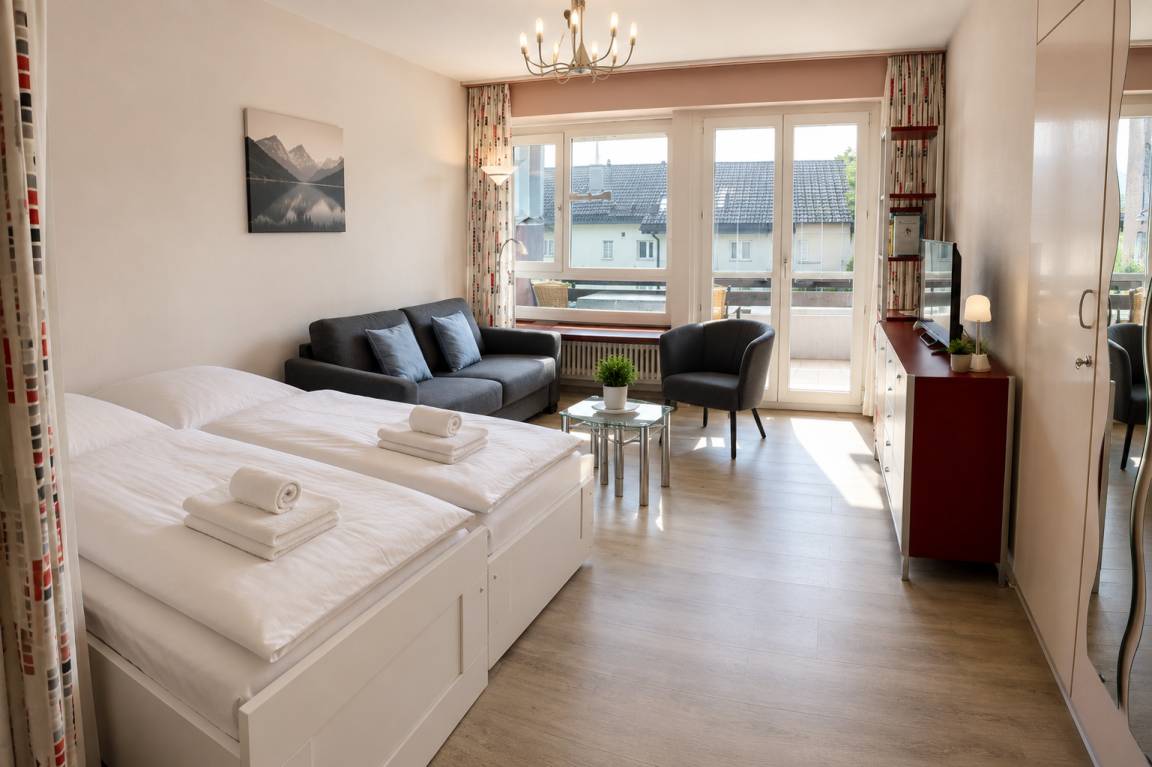 53 M² Ferienwohnung ∙ 1 Schlafzimmer ∙ 5 Gäste - Leukerbad