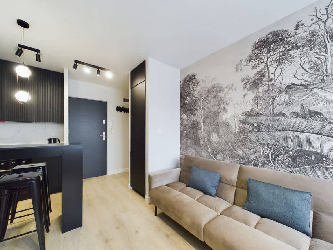 26 M² Apartamento ∙ 3 Hóspedes - Varsóvia