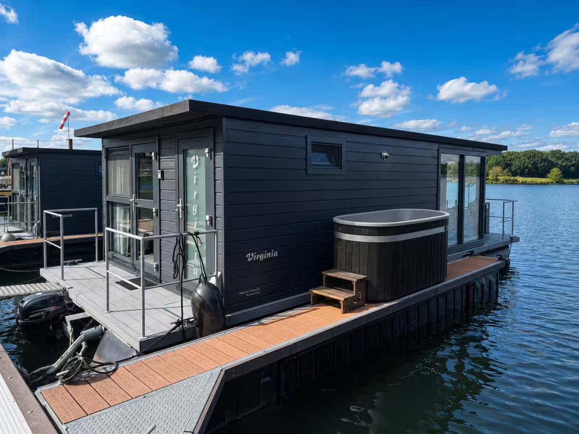 35 m&sup2; Hausboot 2 Schlafzimmer 4 G&auml;ste