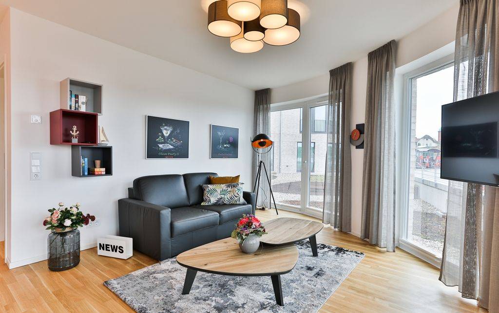 55 M² Ferienwohnung ∙ 1 Schlafzimmer ∙ 2 Gäste - Kappeln