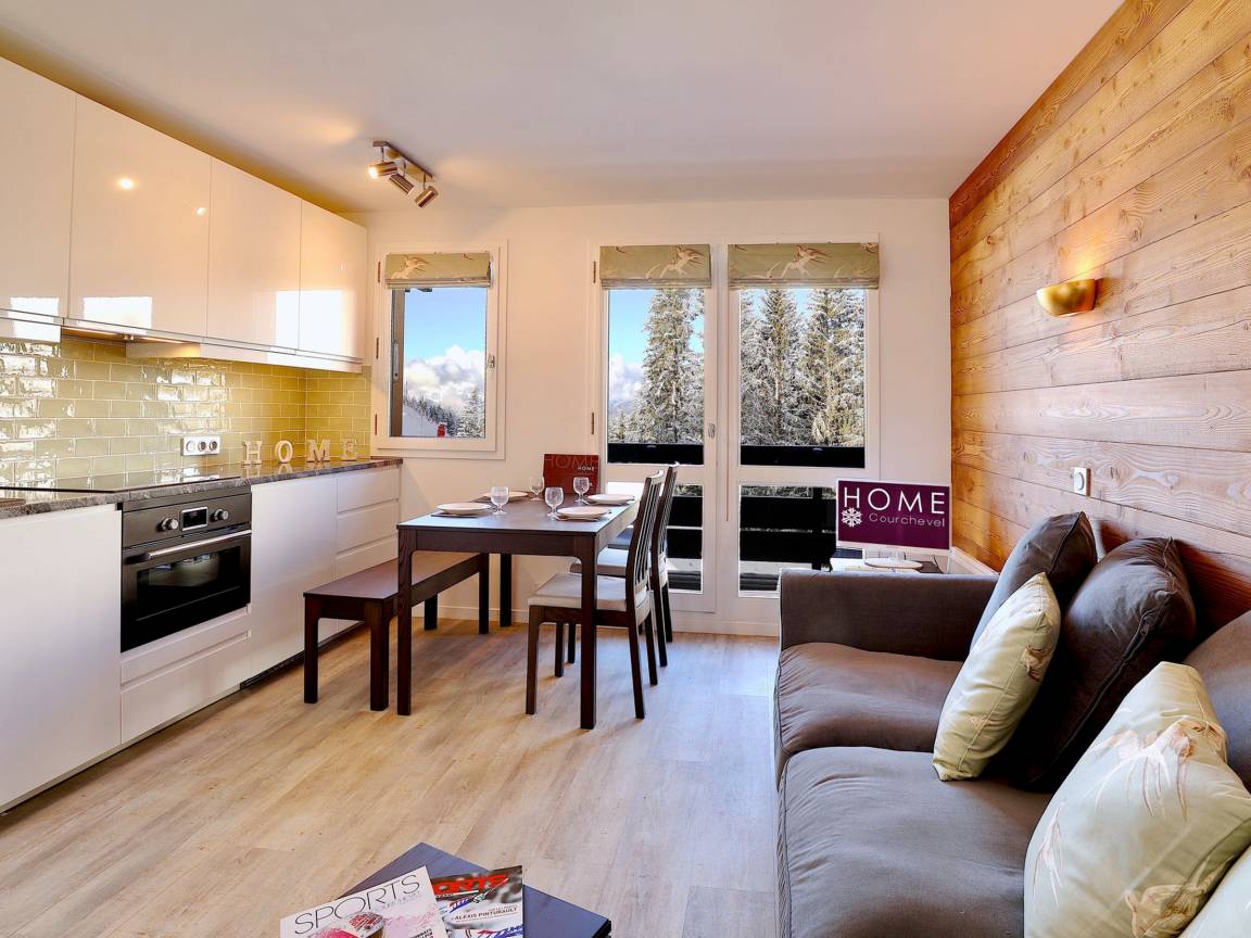32 M² Apartment ∙ 2 Bedrooms ∙ 4 Guests - Courchevel