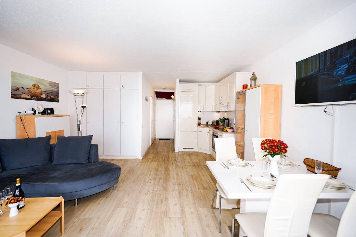 40 m² Ferienwohnung ∙ 1 Schlafzimmer ∙ 3 Gäste – Bild 4