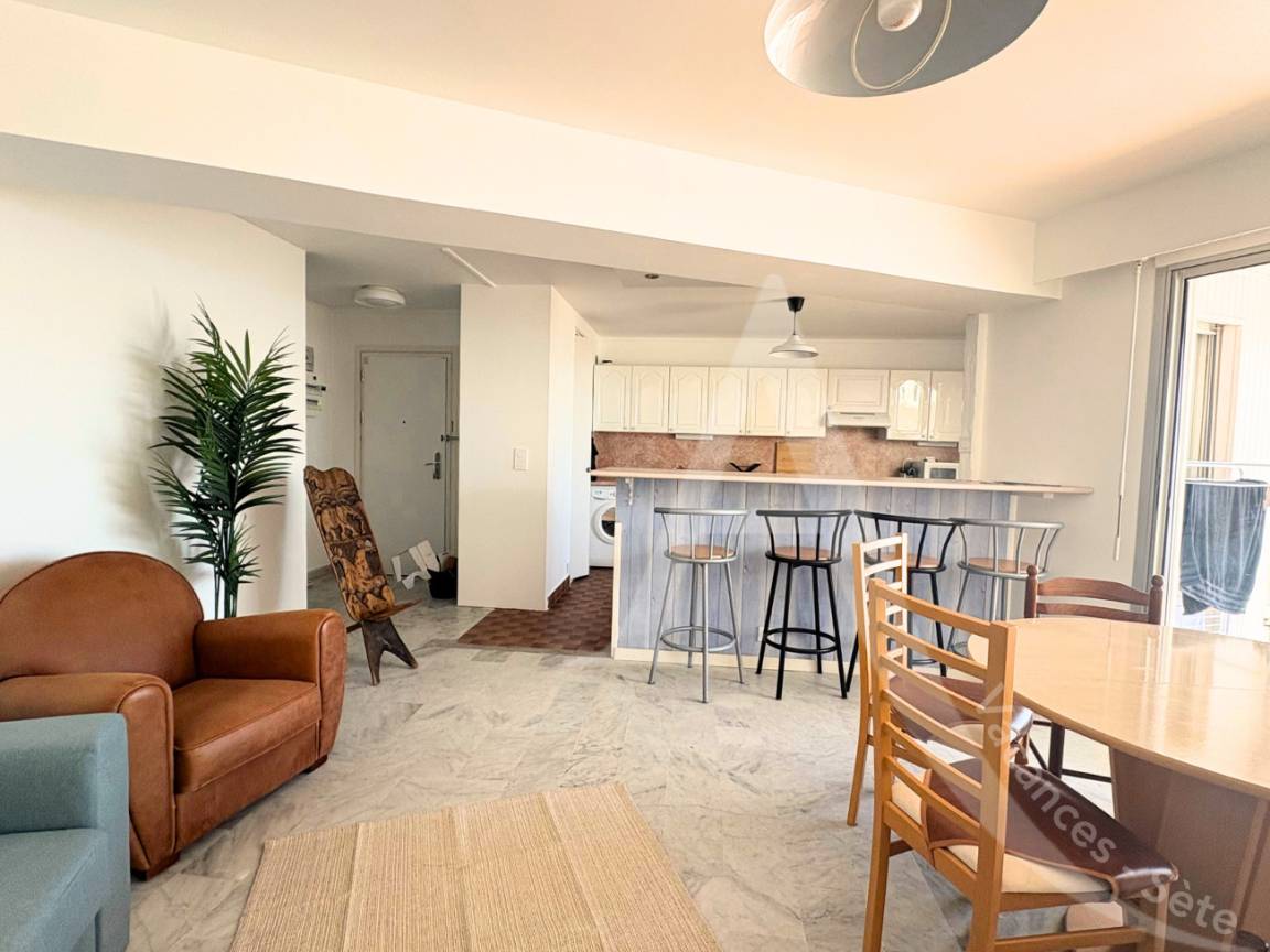 71 M² Ferienwohnung ∙ 2 Schlafzimmer ∙ 6 Gäste - Sète