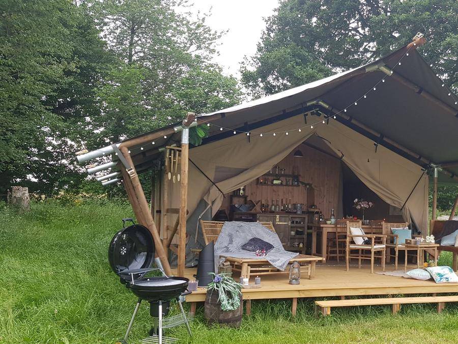 25 M² Tenda ∙ 2 Quartos ∙ 5 Hóspedes - Normandia