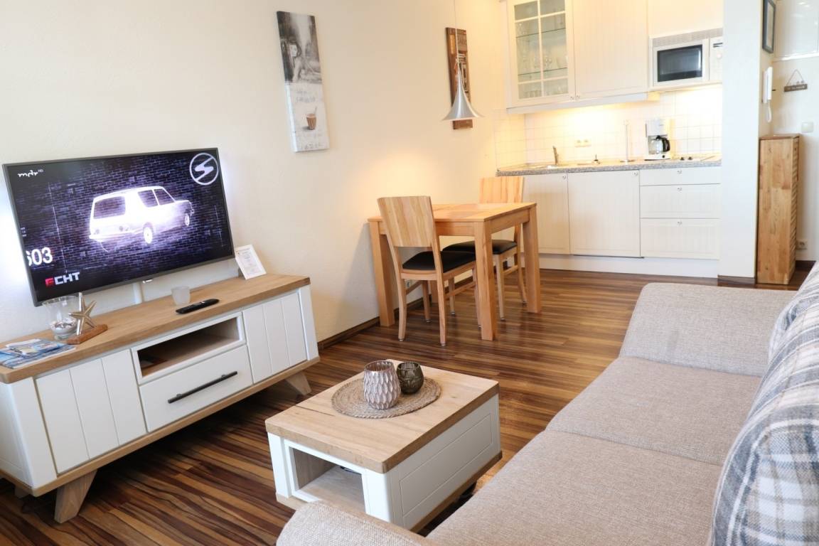 38 m² Ferienwohnung ∙ 1 Schlafzimmer ∙ 2 Gäste – Bild 1