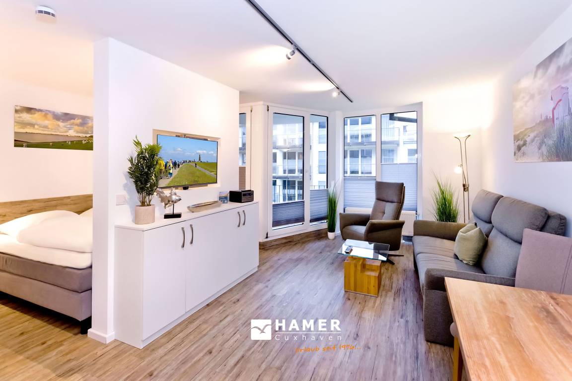 40 m² Ferienwohnung ∙ 1 Schlafzimmer ∙ 2 Gäste – Bild 1