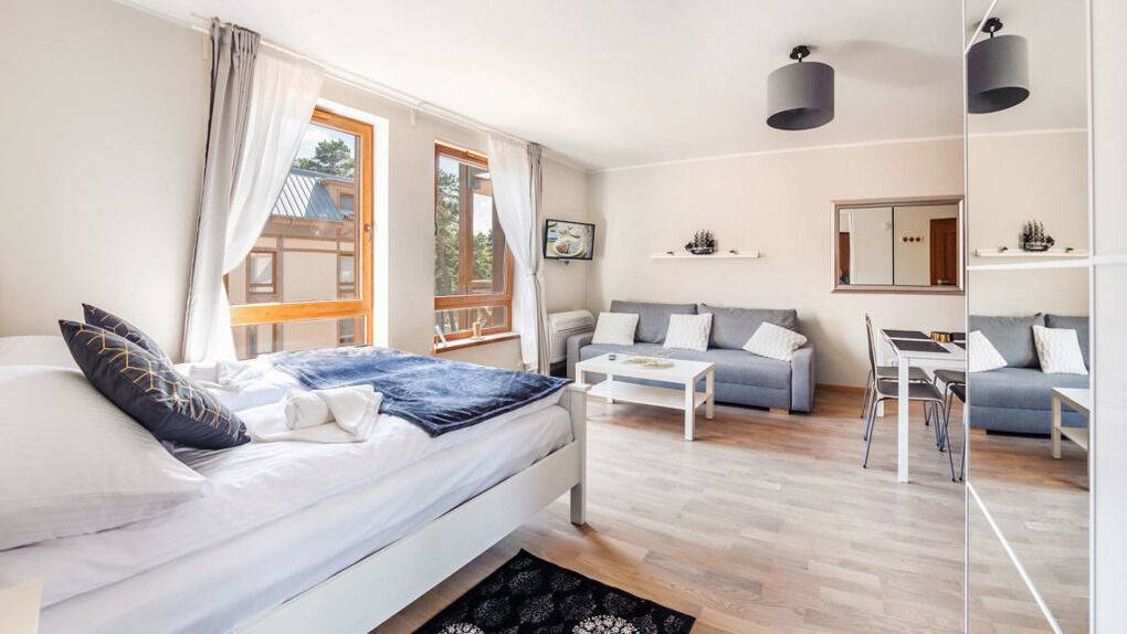 29 m² Ferienwohnung ∙ 1 Schlafzimmer ∙ 4 Gäste – Bild 7