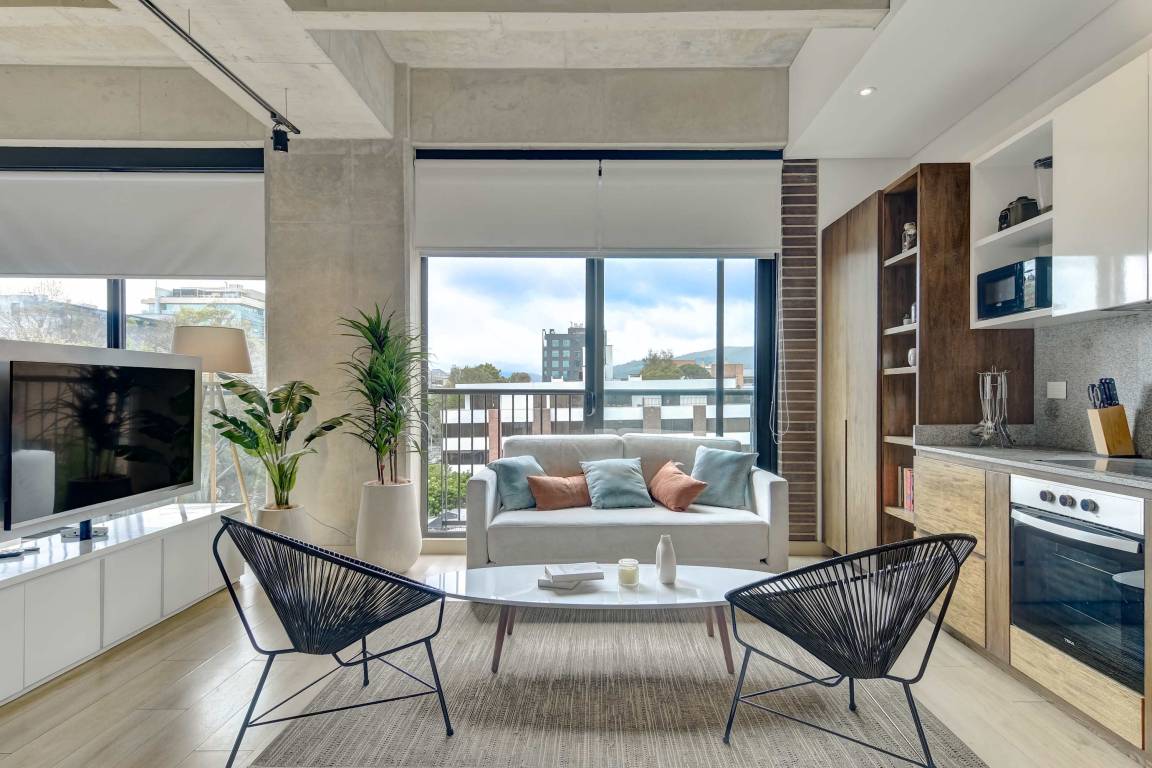 60 M² Apartamento ∙ 1 Habitación ∙ 2 Huéspedes - Bogotá
