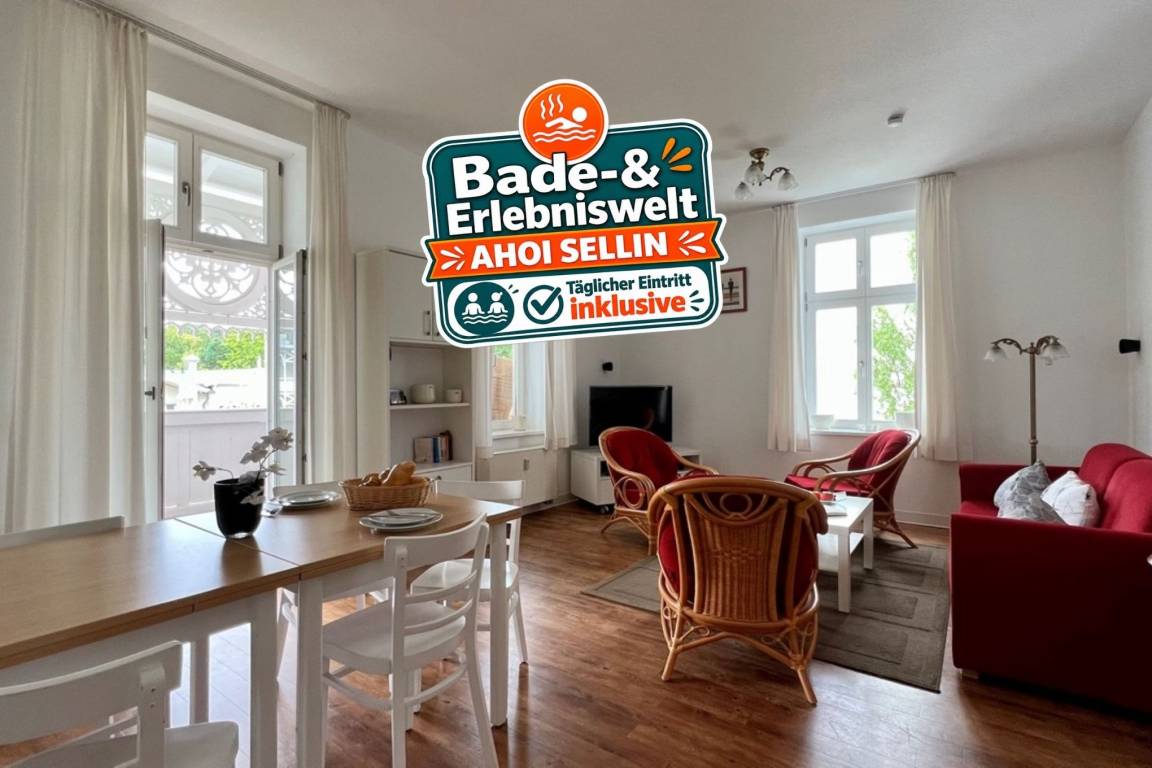 93 m&sup2; Ferienwohnung 2 Schlafzimmer 6 G&auml;ste