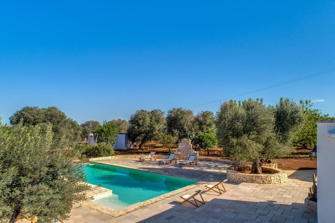100 M² Villa ∙ 4 Schlafzimmer ∙ 8 Gäste - Francavilla Fontana