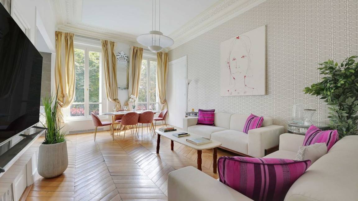 99 M² Apartment ∙ 2 Bedrooms ∙ 4 Guests - Paríž