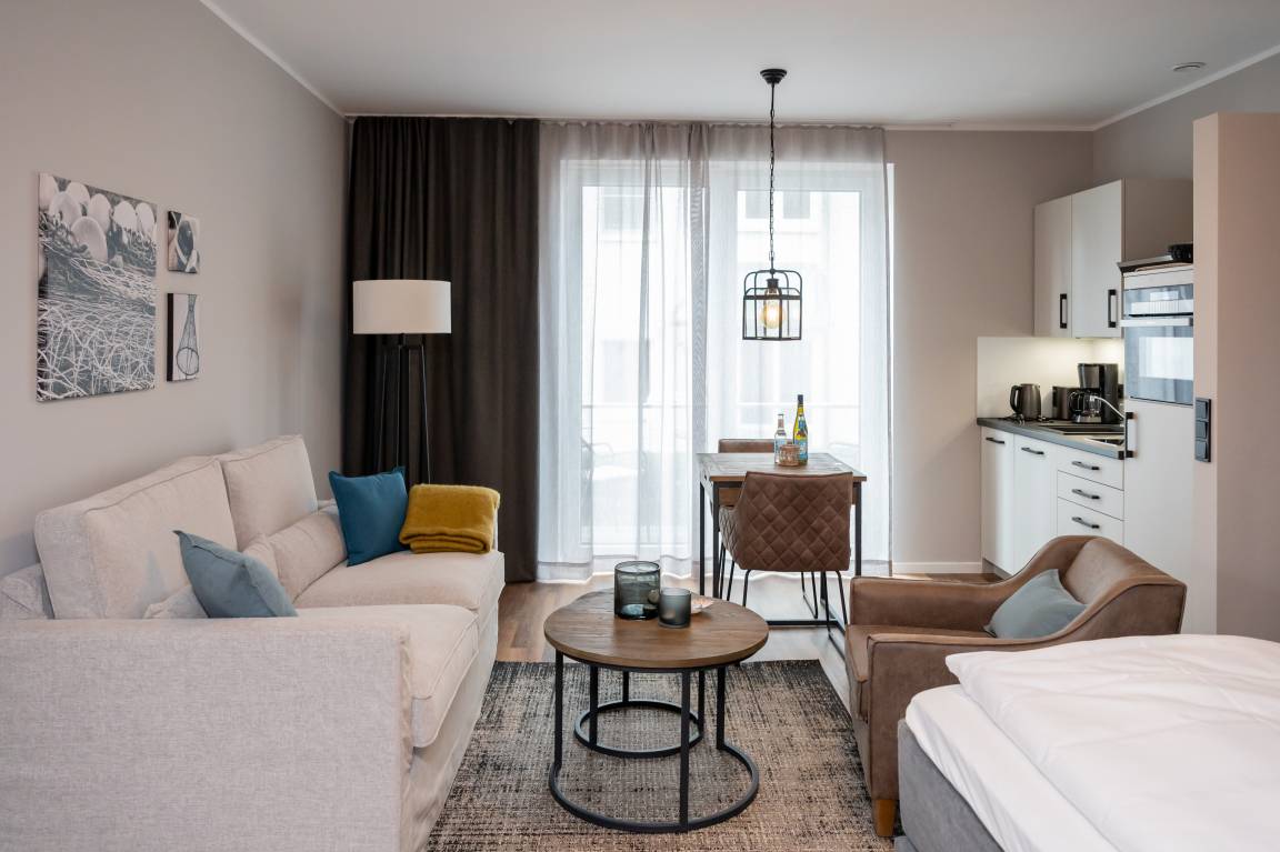 35 m² Ferienwohnung ∙ 1 Schlafzimmer ∙ 2 Gäste – Bild 5