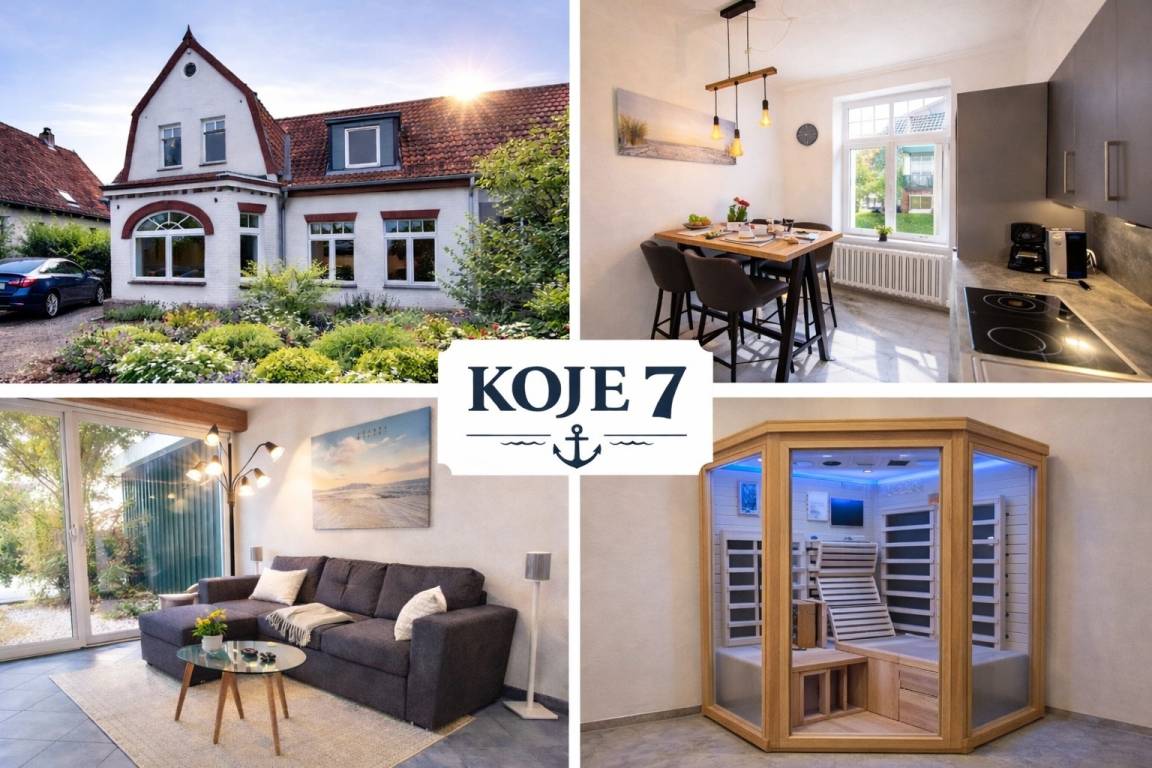 75 M² Ferienwohnung ∙ 2 Schlafzimmer ∙ 4 Gäste - Westerhever