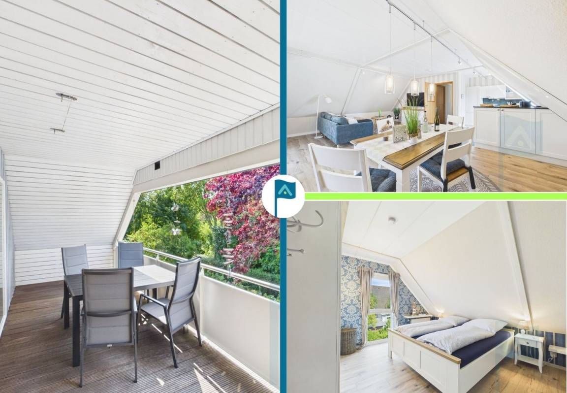 75 M² Ferienwohnung ∙ 2 Schlafzimmer ∙ 4 Gäste - Amrum