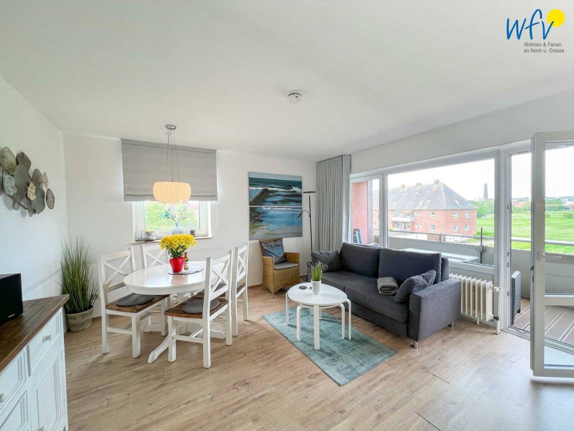 47 M² Appartement ∙ 1 Slaapkamer ∙ 3 Gasten - Borkum