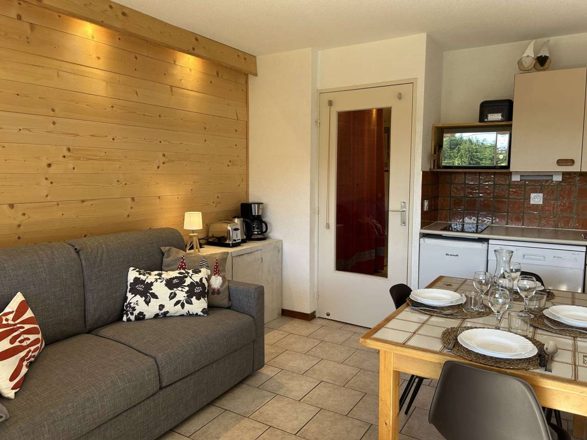 28 M² Studio Flat ∙ 1 Bedroom ∙ 4 Guests - Montgenèvre