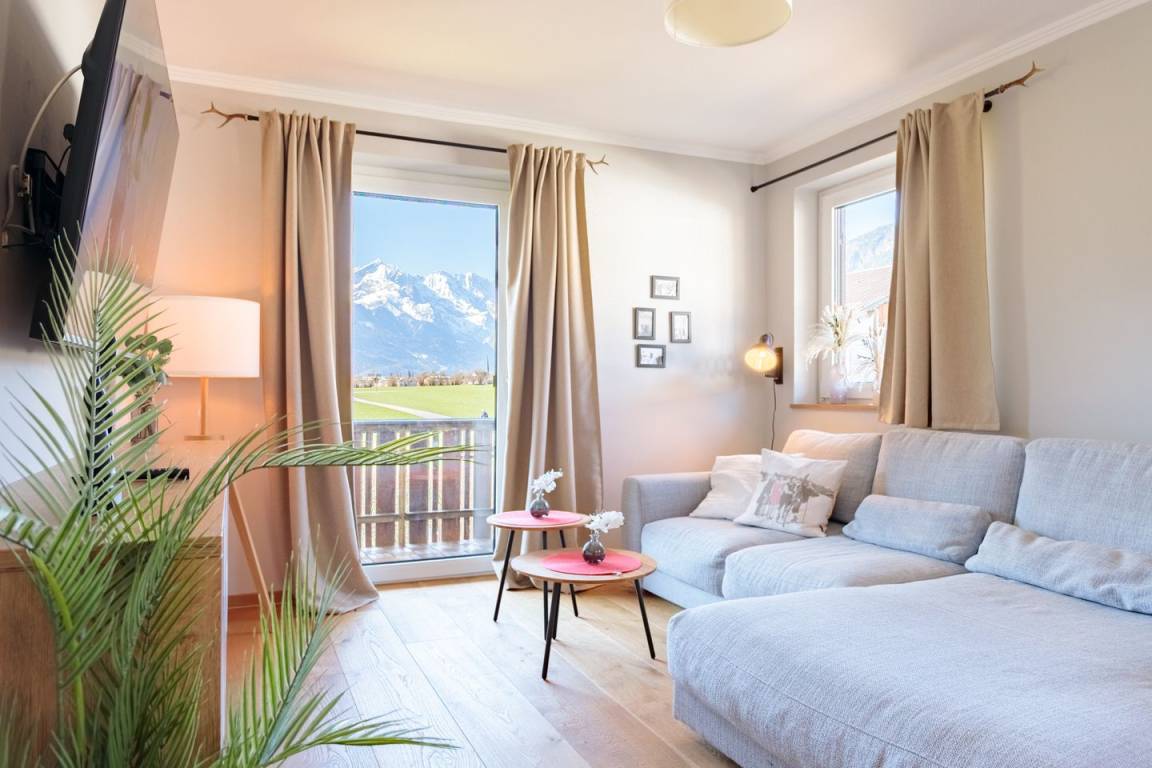 64 M² Ferienwohnung ∙ 2 Schlafzimmer ∙ 3 Gäste - Farchant
