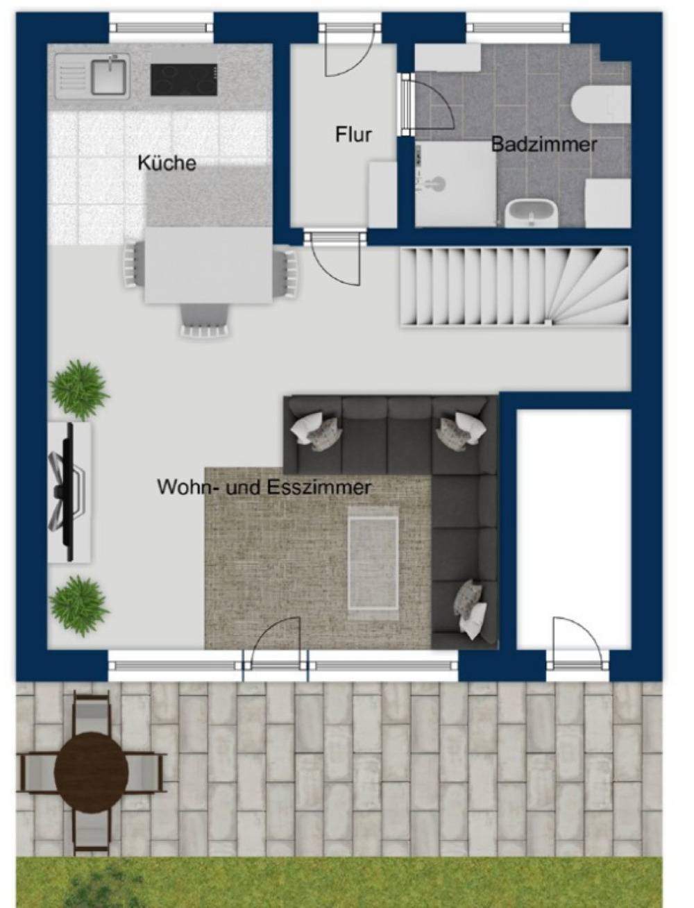 65 m² Ferienhaus ∙ 2 Schlafzimmer ∙ 4 Gäste – Bild 18