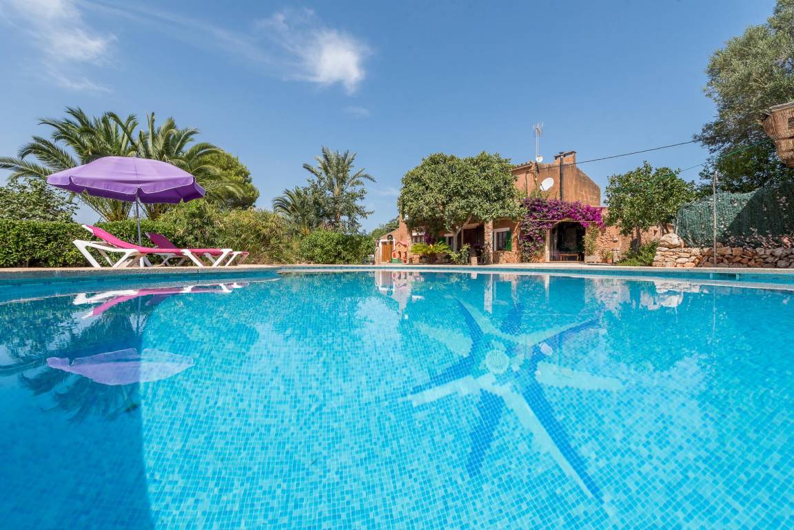 Hauptansicht vom Ferienhaus: Ferienhaus mit Privatpool für 8 Personen ca. 200 qm in Felanitx, Mallorca (Südostküste von Mallorca)