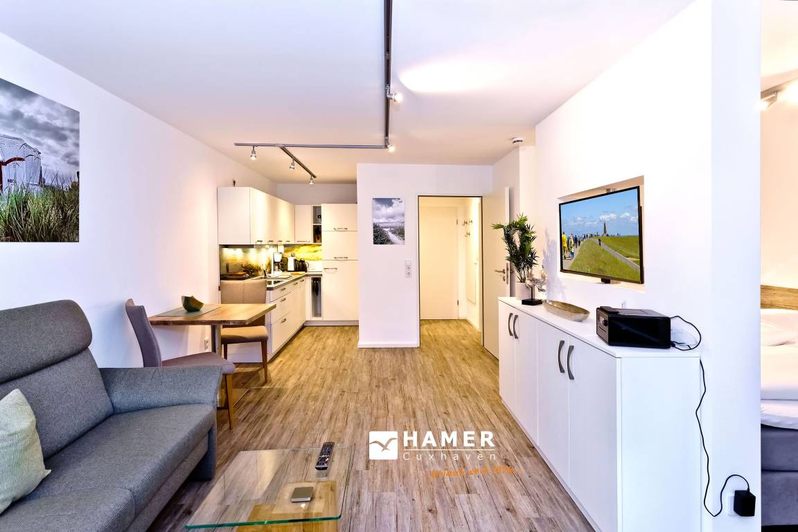 40 m² Ferienwohnung ∙ 1 Schlafzimmer ∙ 2 Gäste – Bild 2
