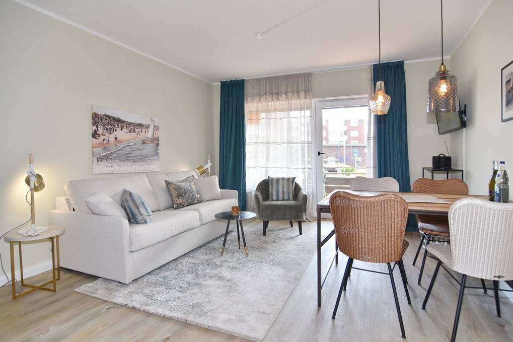 57 m&sup2; Ferienwohnung 1 Schlafzimmer 2 G&auml;ste
