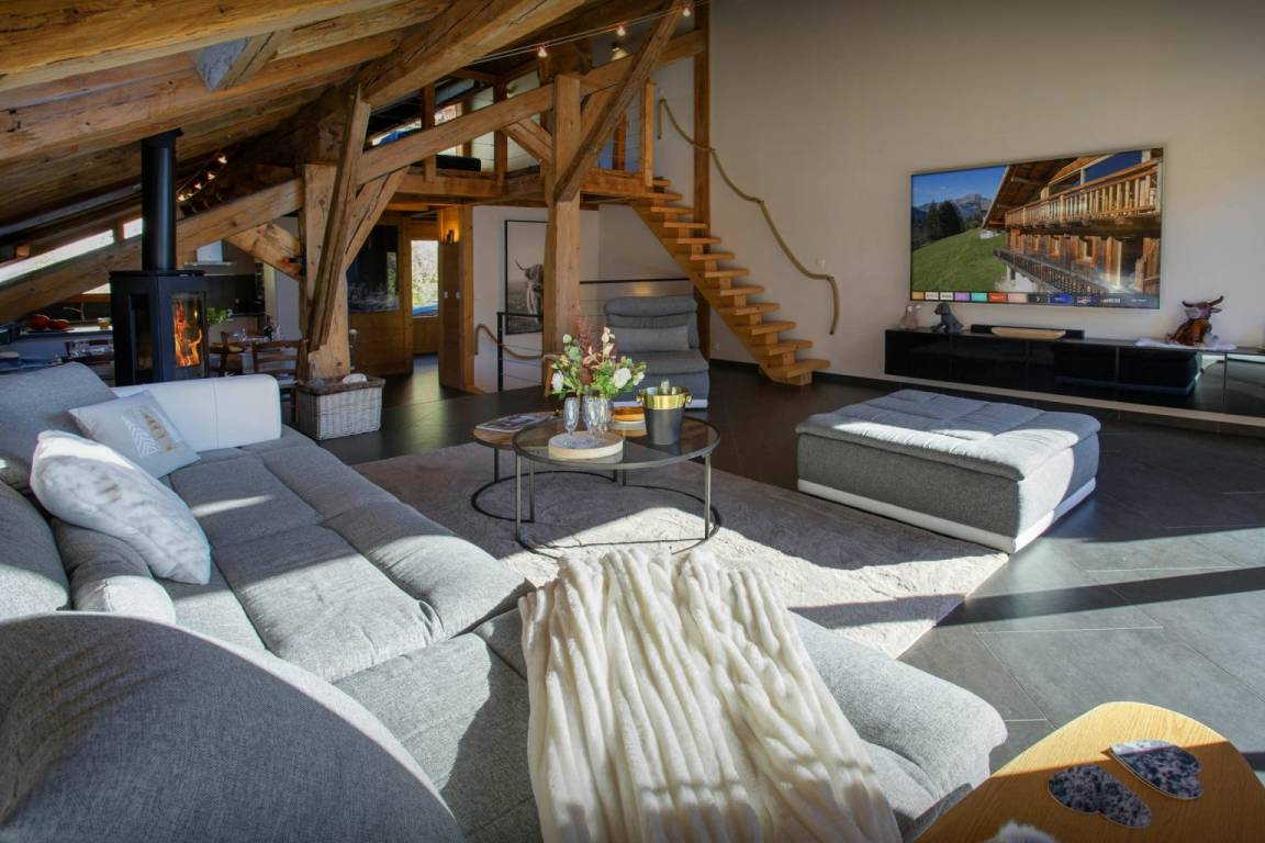 160 M² Chalet ∙ 4 Schlafzimmer ∙ 10 Gäste - Aigle