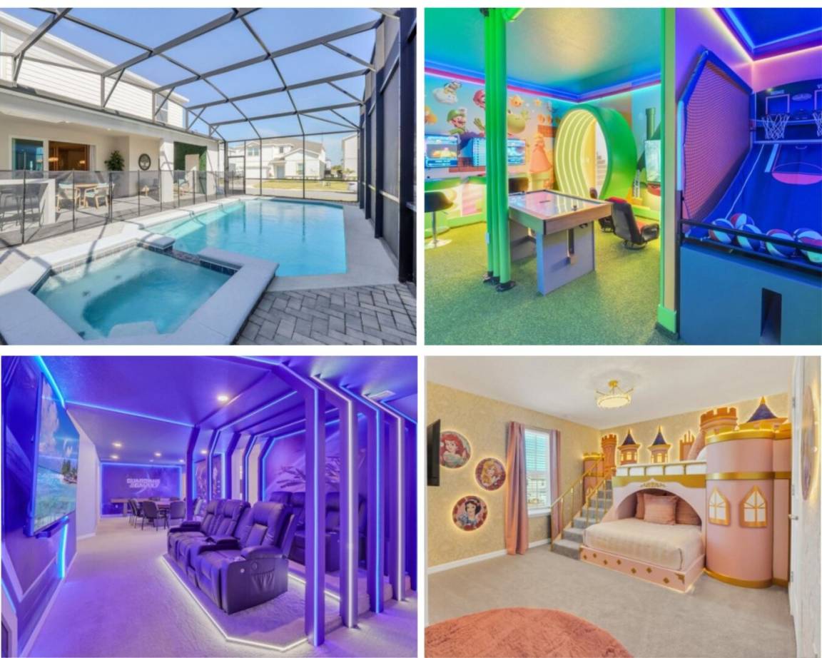 House ∙ 10 Bedrooms ∙ 20 Guests - Clermont, FL