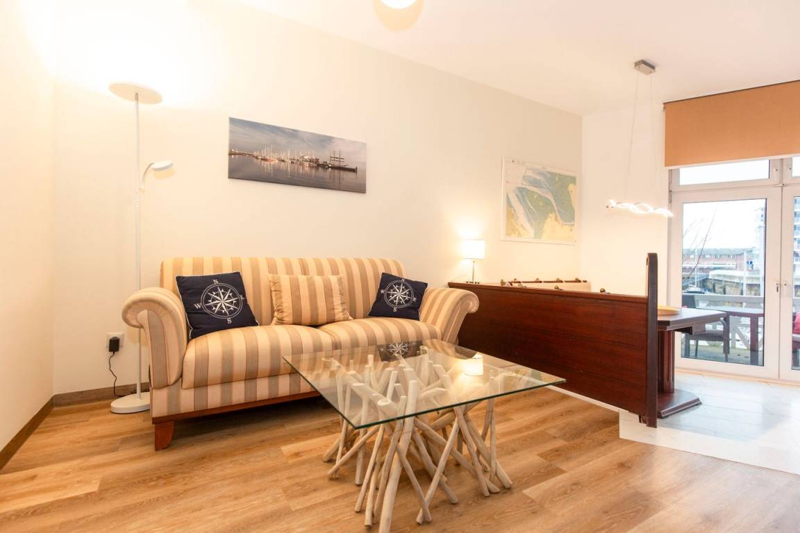 45 M² Ferienwohnung ∙ 1 Schlafzimmer ∙ 2 Gäste - Cuxhaven
